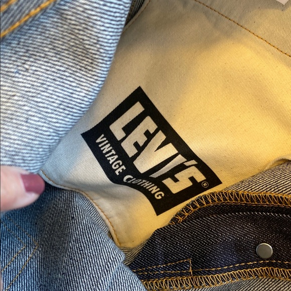 Levi's 501XX Men's Deep Indigo Straight Jeans Sz 34/34.  NWOT. Box11 - Picture 6 of 9